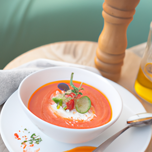 Gaspacho de pastèque et feta