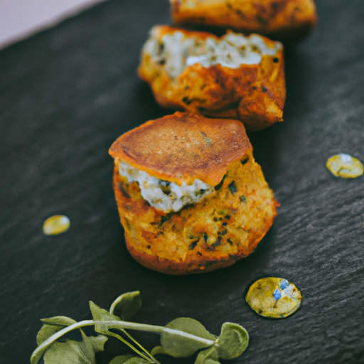 Galettes de patate douce croustillantes aux herbes fraîches