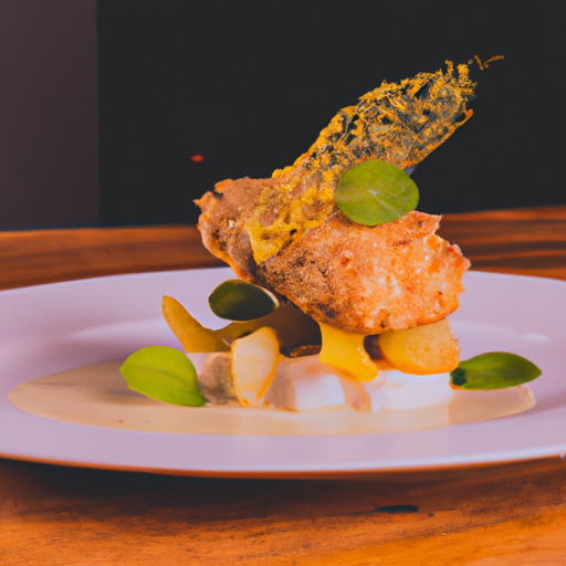 Poulet croustillant à la noix de coco et sauce aigre-douce