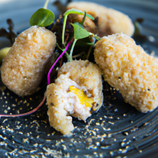 Croquettes de patates douces au quinoa croustillant
