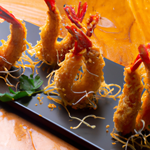 Crevettes croustillantes à la noix de coco