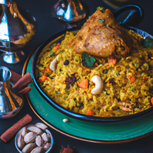 Biryani de lotte aux épices indiennes