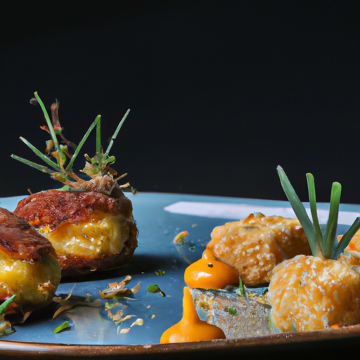 Bouchées croustillantes de polenta aux champignons sauvages