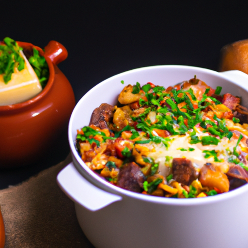 Cassolette de lotte au safran et chorizo