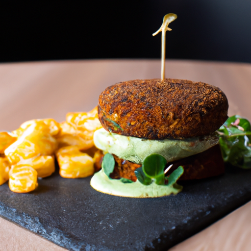 Burgers de patates douces croustillantes au quinoa