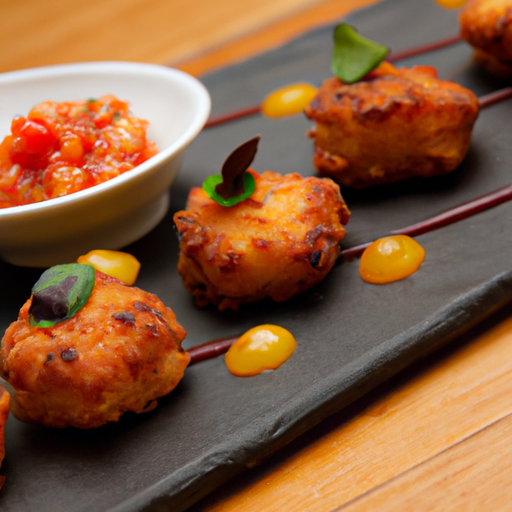Bouchées croustillantes au poulet miel-moutarde