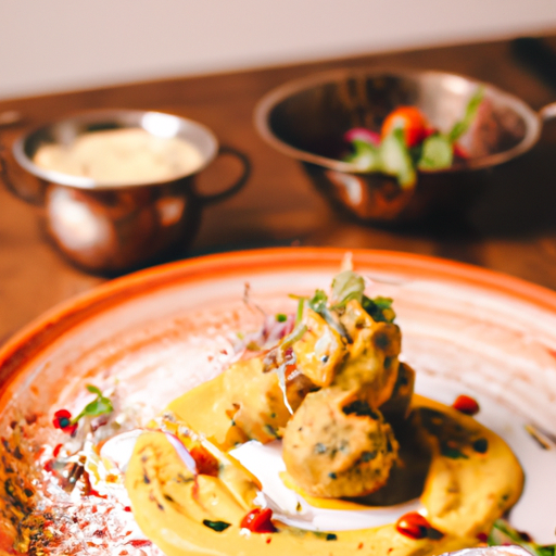 Boulettes de lentilles aux épices et sauce tomate crémeuse