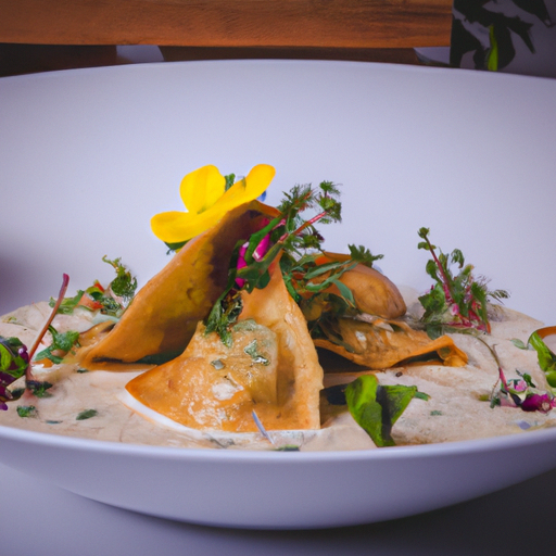 Raviolis croustillants au porc effiloché et sauce aux cinq épices