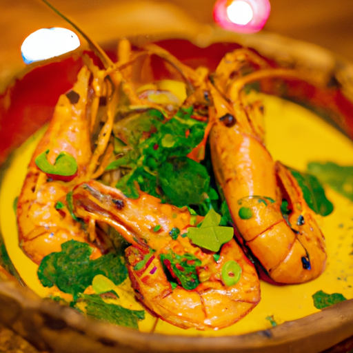Curry de crevettes à la noix de coco