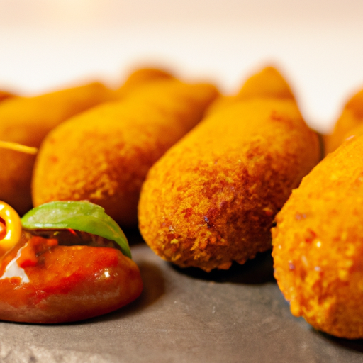 Croquettes de patate douce au chorizo croustillant