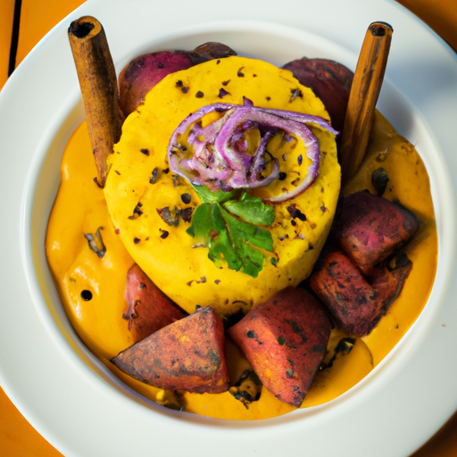 Curry végétarien aux pommes de terre et à la patate douce