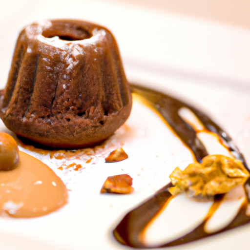 Fondant au chocolat et à la crème de marrons