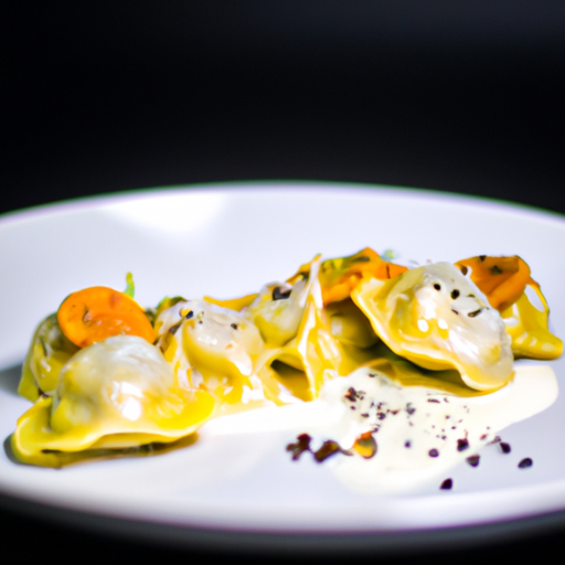 Raviolis de ricotta et citron confit