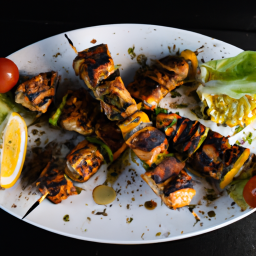 Brochettes de poulet tex-mex à la sauce bourbon