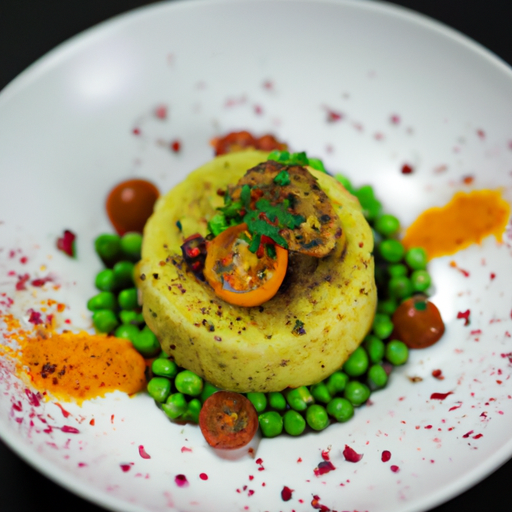 Couscous végétarien épicé aux pois chiches croustillants