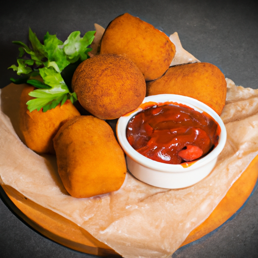 Croquettes croustillantes de patates douces et chorizo
