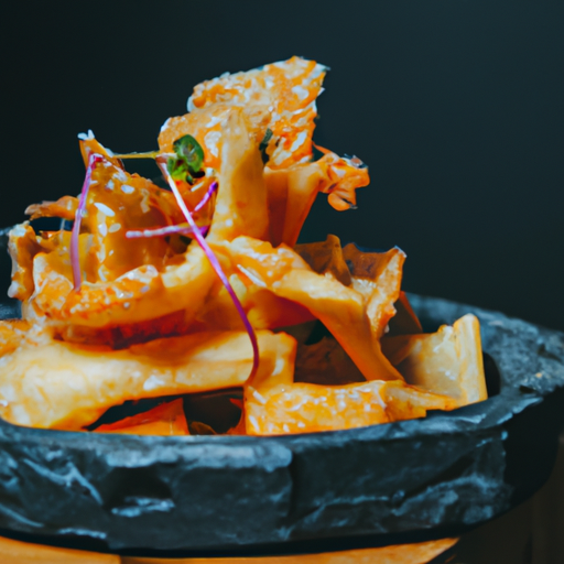 Chips de patates douces croustillantes au parmesan