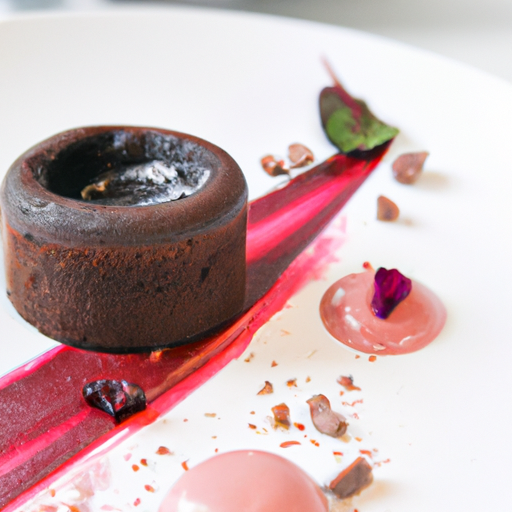 Fondant au chocolat et à la betterave
