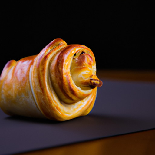 Brioche feuilletée au chorizo et fromage fondant