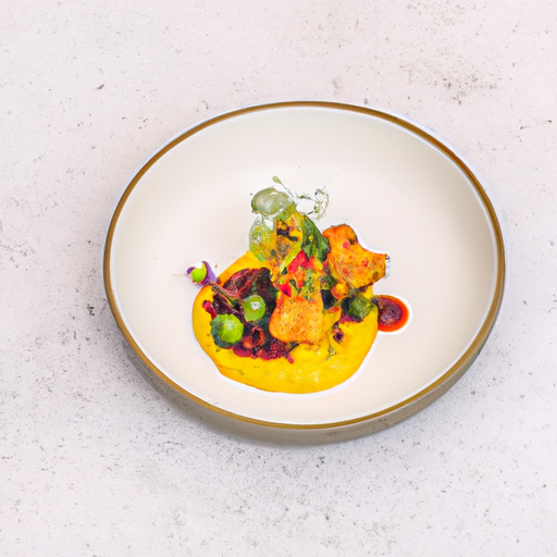 Curry de patates douces aux pois chiches croustillants