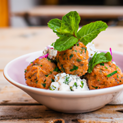 Boulettes de keftedes grecques à la feta