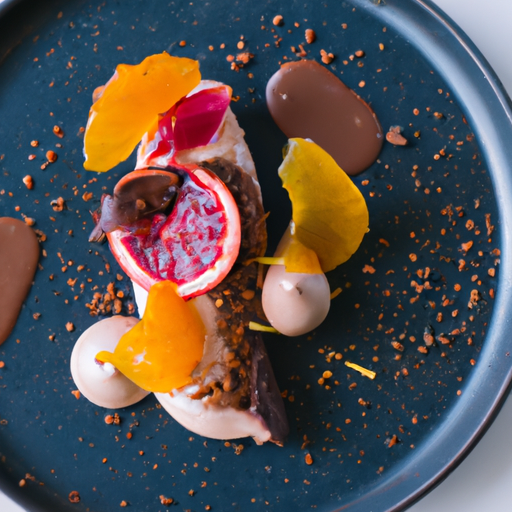 Croustillant chocolaté aux agrumes