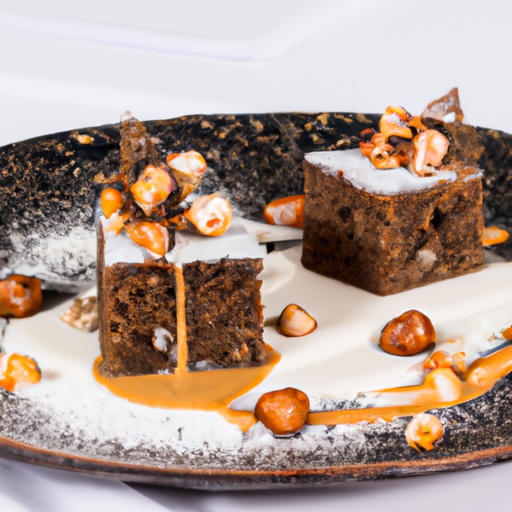 Carrés fondants au caramel et aux noix de pécan