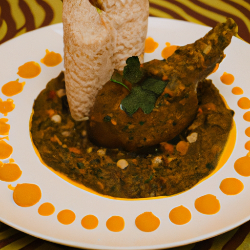 Curry de lotte à la mangue