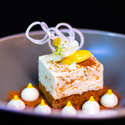 Carrés fondants au citron et aux amandes