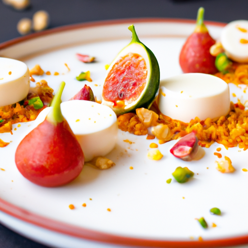 Fondants au fromage de chèvre et figues rôties