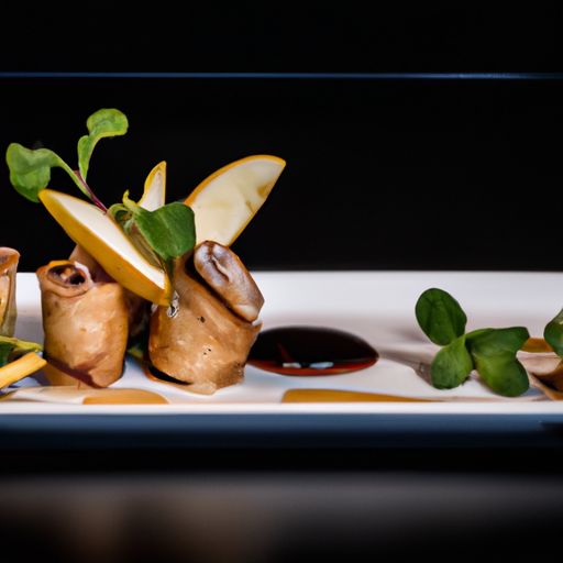 Rouleaux croustillants au canard laqué et aux pommes