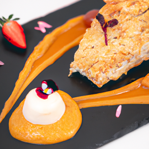 Pastilla crémeuse au poulet et aux amandes