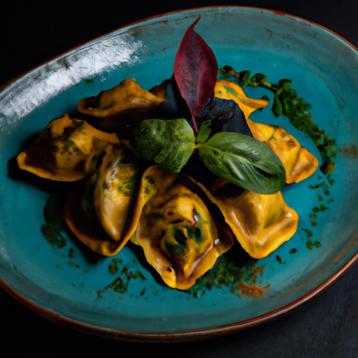 Raviolis croustillants de bœuf sauté au basilic thaï