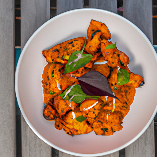 Poulet Tikka Masala aux amandes grillées