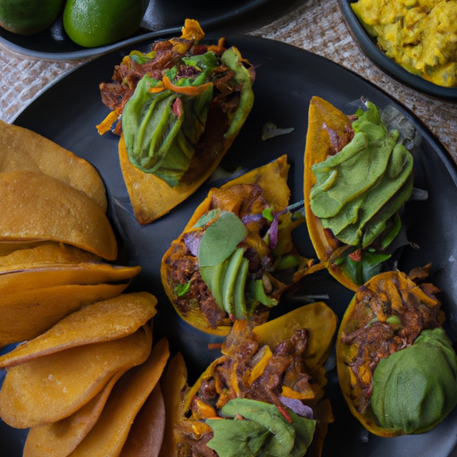 Tacos de patates douces croustillantes au guacamole épicé