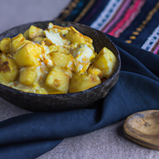Curry de patates douces à la noix de coco et aux amandes