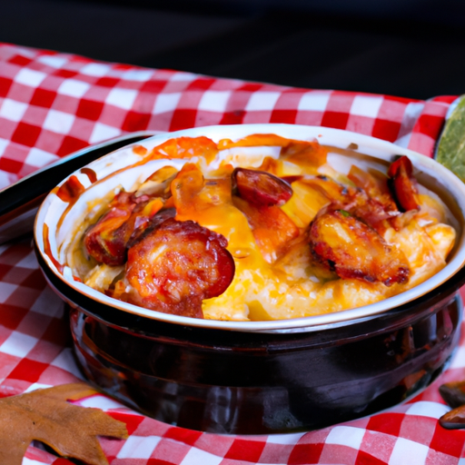 Cassolette de lotte et safran aux éclats de chorizo