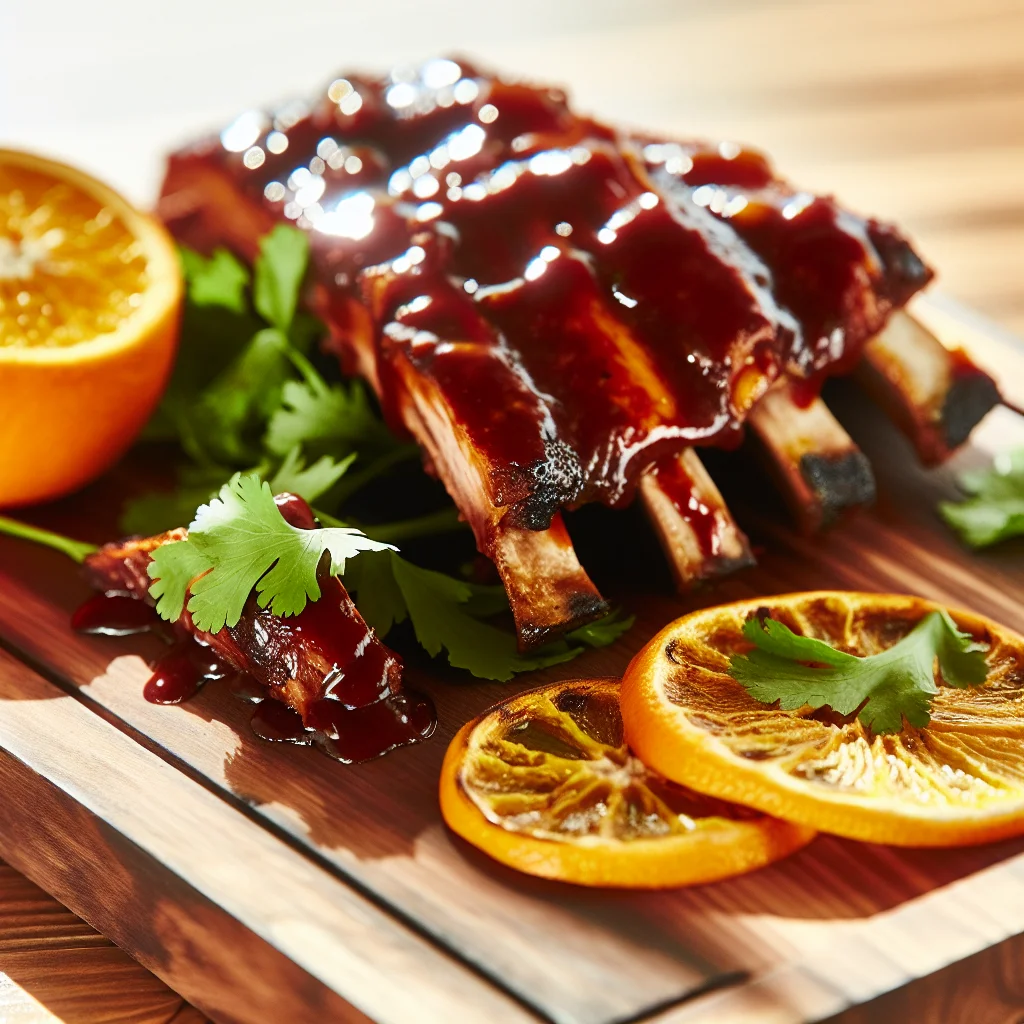 Ribs BBQ Épicées aux Agrumes