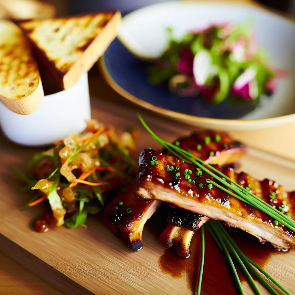 Ribs de Porc Mariné au Miel et Épices