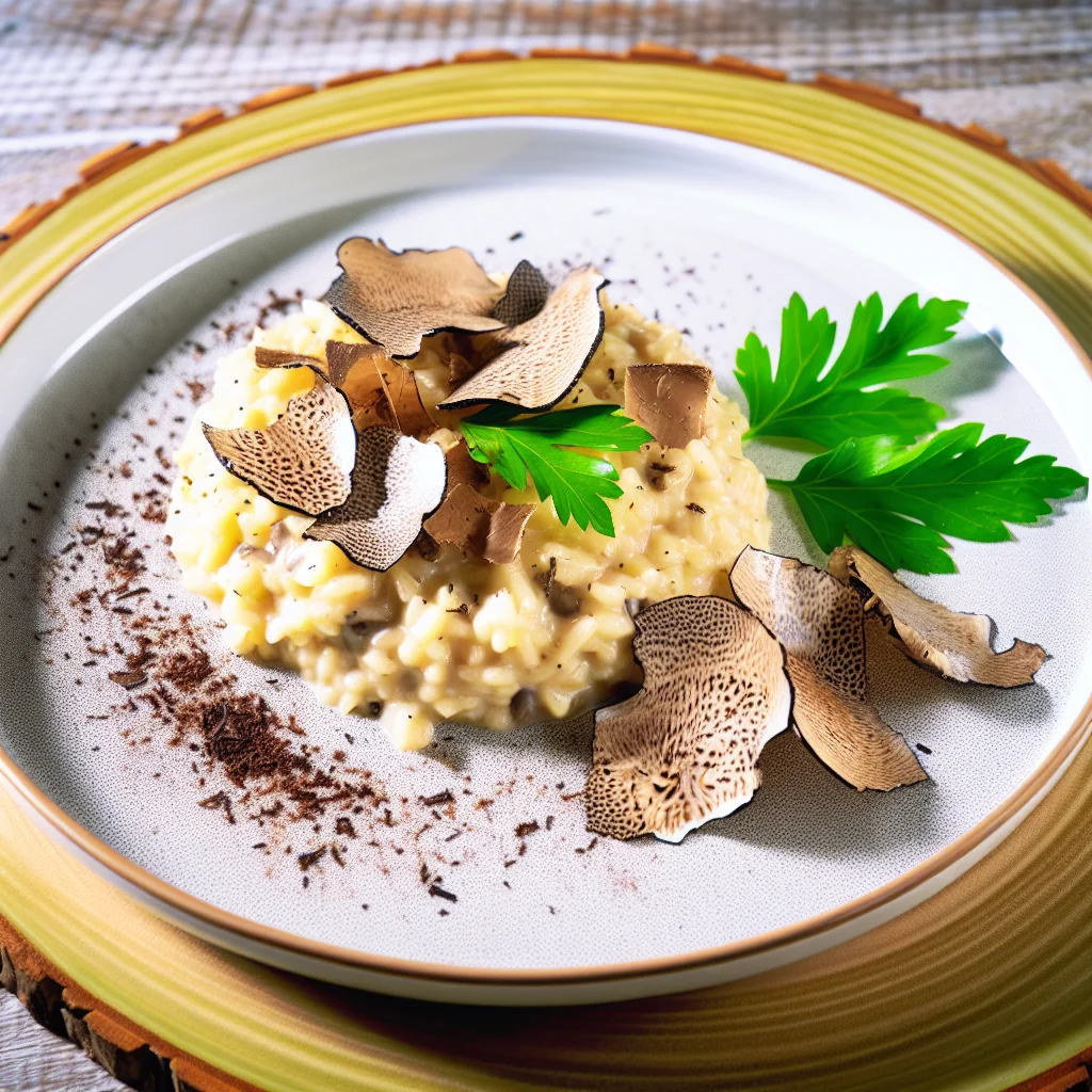Risotto aux Champignons et Truffes