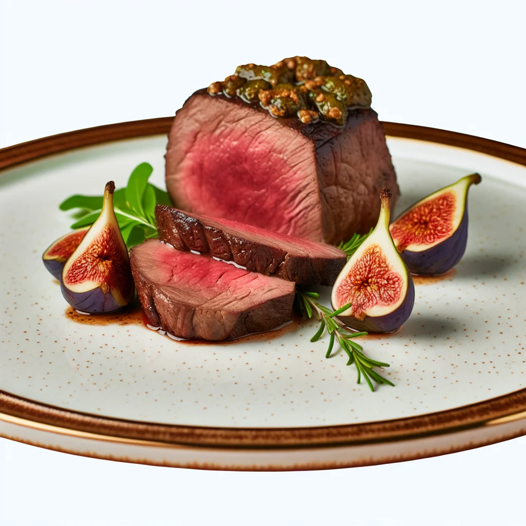 Rôti de filet mignon aux figues et au porto
