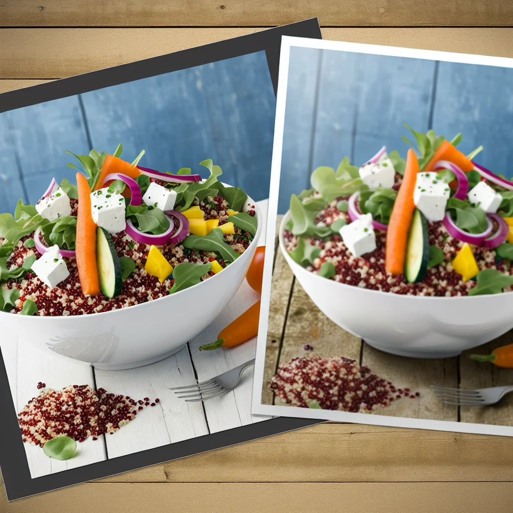 Salade Arc-en-Ciel aux Quinoa et Feta