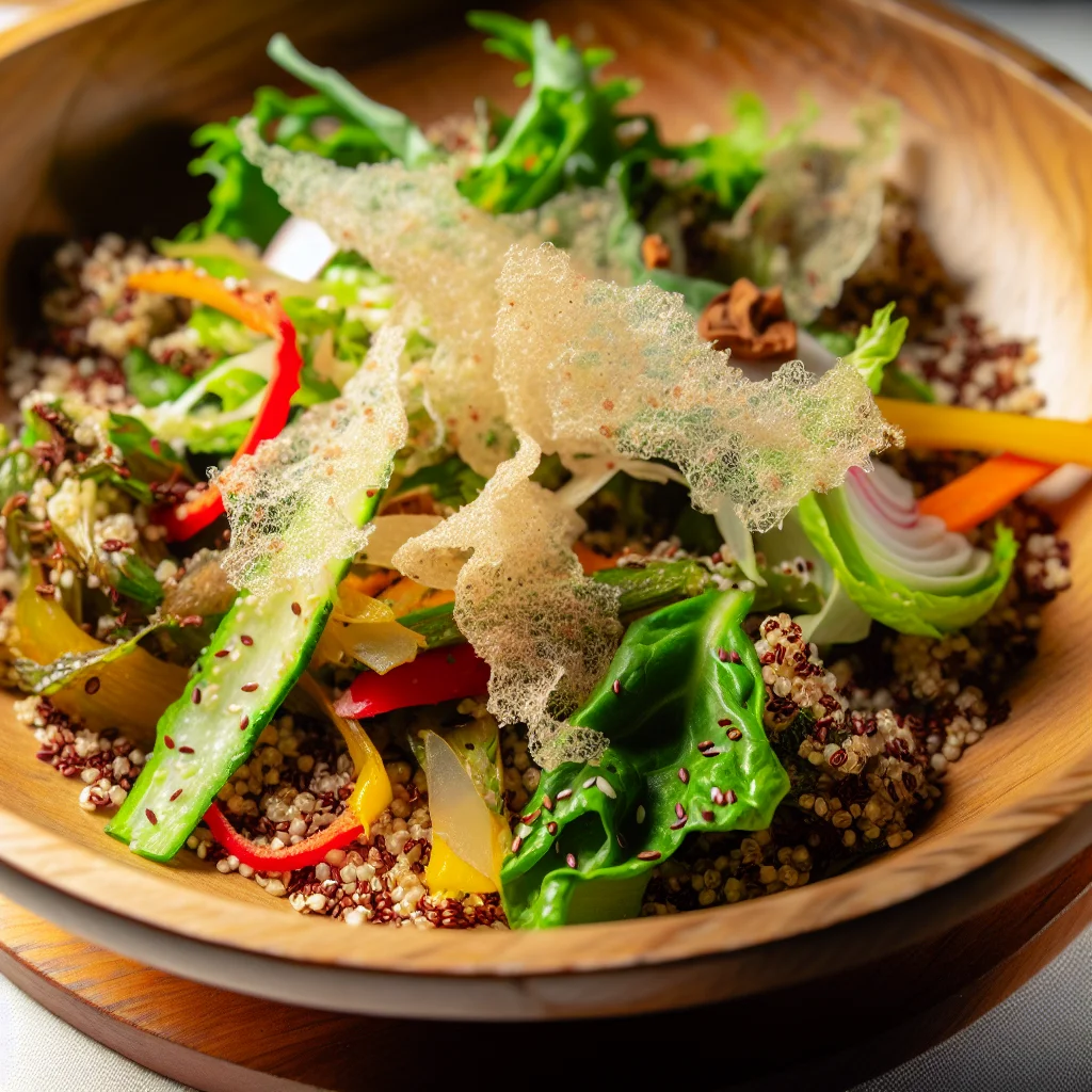 Salade Croustillante de Quinoa et Légumes