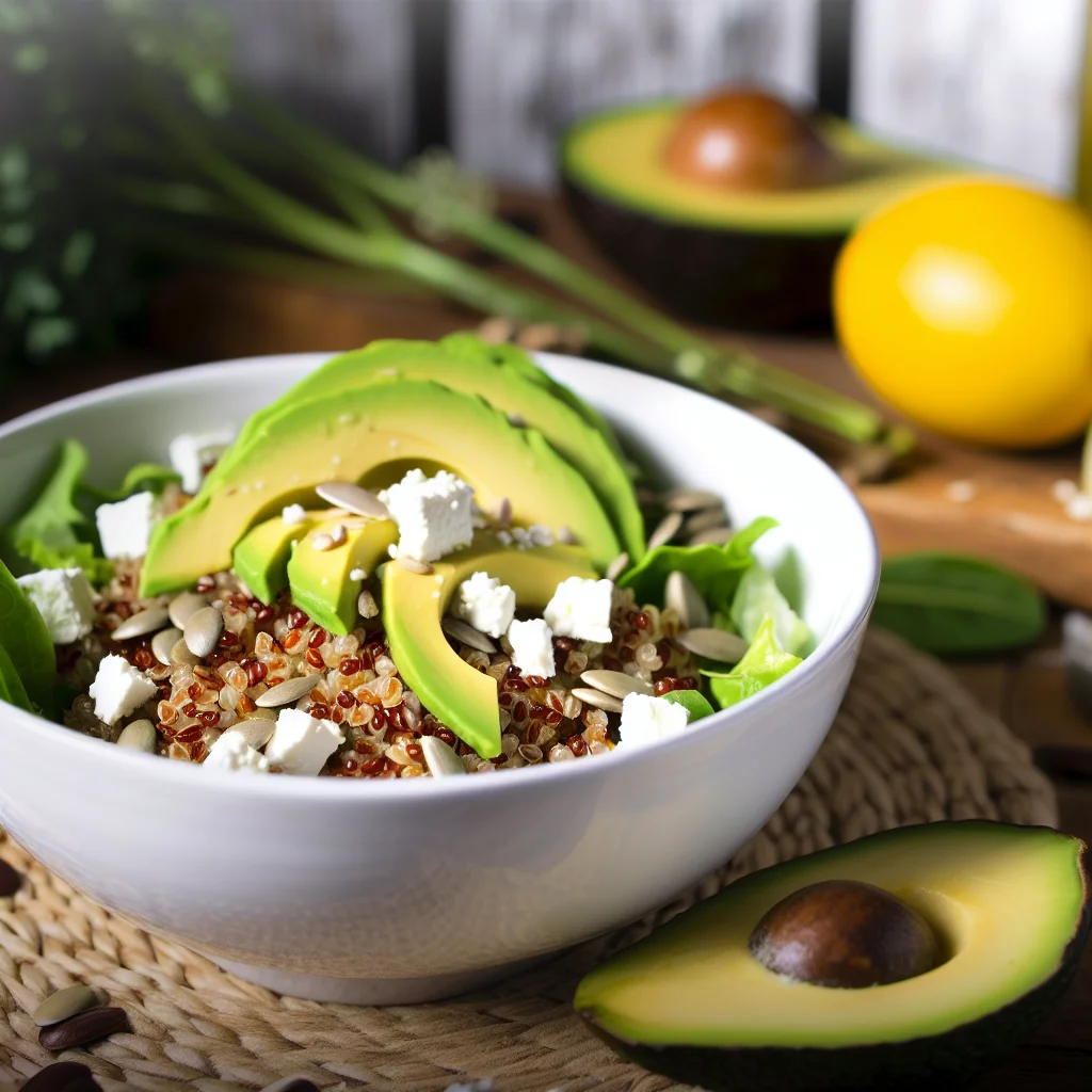 Salade de quinoa arc-en-ciel