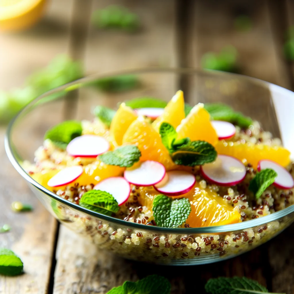 Salade Éclatante de Quinoa et Agrumes