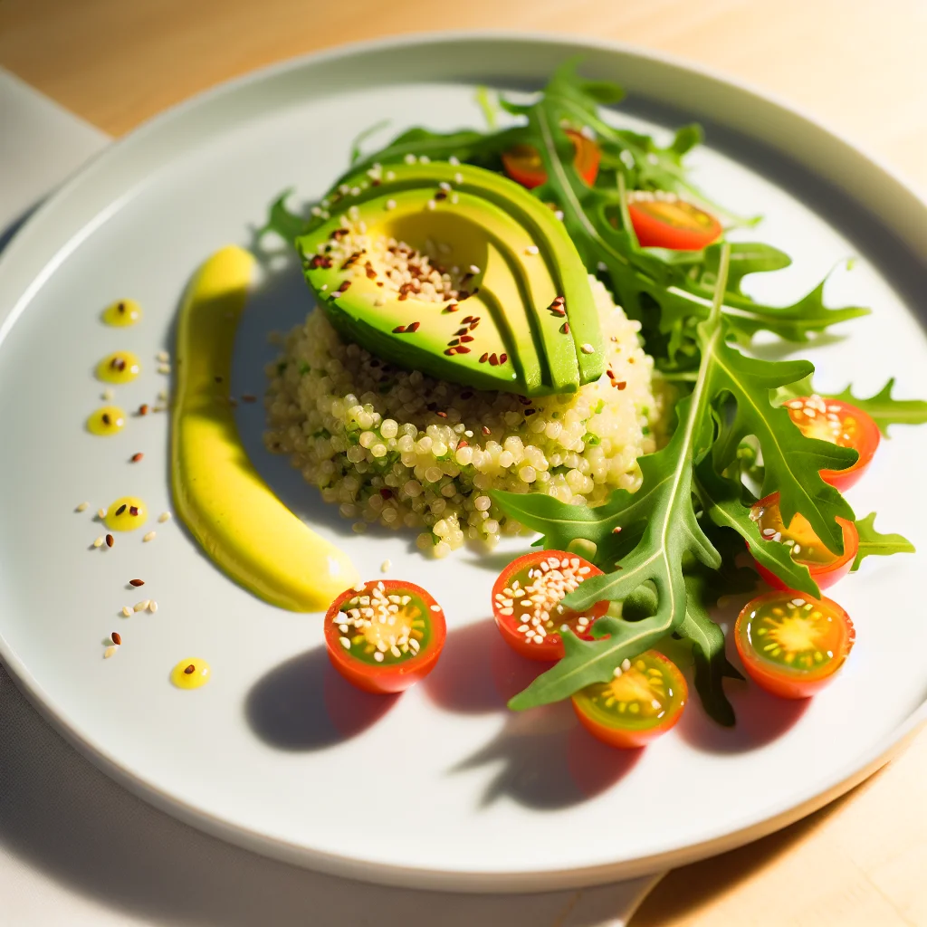 Salade estivale au quinoa et avocat