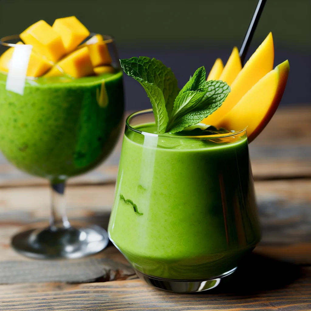 Smoothie Émeraude Tropicale
