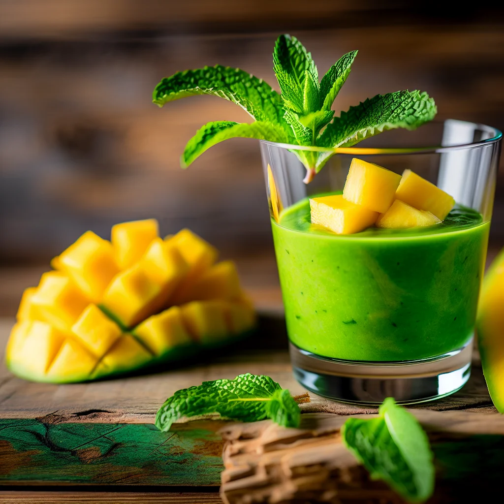 Smoothie Énergétique Vert Exotique