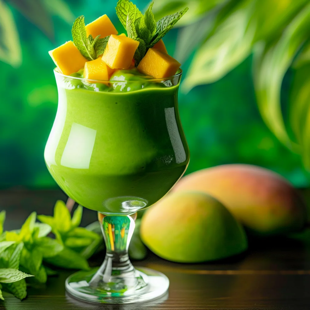 Smoothie Énergie Verte Exotique