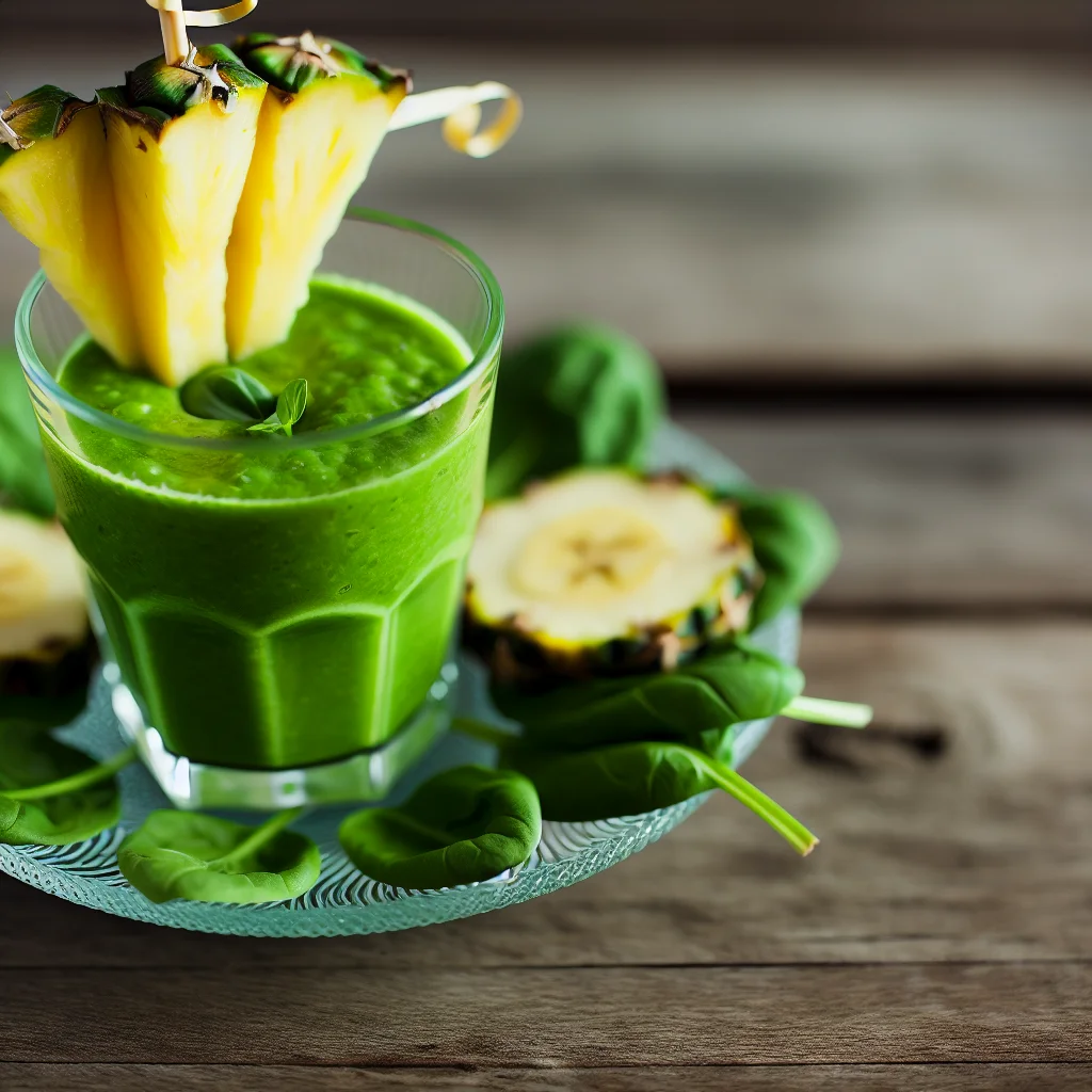 Smoothie Énergie Verte Revigorant